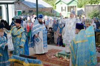 Божественная литургия в Свято-Тихвинском женском монастыре г.Гомеля