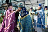 Божественная литургия в Свято-Тихвинском женском монастыре г.Гомеля