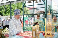 Божественная литургия в Свято-Тихвинском женском монастыре г.Гомеля