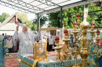 Божественная литургия в Свято-Тихвинском женском монастыре г.Гомеля