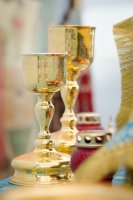 Божественная литургия в Свято-Тихвинском женском монастыре г.Гомеля