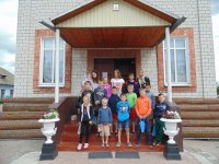 ДОБРУШ. Храм посетили ребята из семей, находящихся под социальной защитой государства