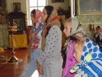 ДОБРУШ. Храм посетили ребята из семей, находящихся под социальной защитой государства