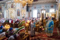 Божественная литургия в праздник Казанской иконы Божией Матери