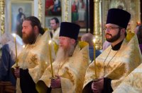 Всенощное бдение в канун празднования положения честной ризы Господа нашего Иисуса Христа в Москве Всенощное бдение в канун празднования положения честной ризы Господа нашего Иисуса Христа в Москве