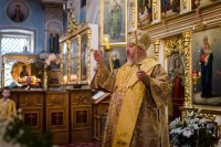 Всенощное бдение в канун празднования положения честной ризы Господа нашего Иисуса Христа в Москве Всенощное бдение в канун празднования положения честной ризы Господа нашего Иисуса Христа в Москве