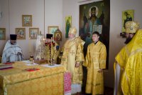 Божественная литургия в день празднования положения честной ризы Господа нашего Иисуса Христа в Москве