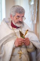 Божественная литургия в день празднования положения честной ризы Господа нашего Иисуса Христа в Москве