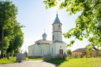 Божественная литургия в день празднования положения честной ризы Господа нашего Иисуса Христа в Москве