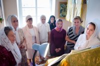 Божественная литургия в день празднования положения честной ризы Господа нашего Иисуса Христа в Москве