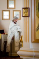 Божественная литургия в день празднования положения честной ризы Господа нашего Иисуса Христа в Москве