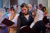 Вечернее богослужение в канун дня памяти равноап. Ольги, вел. кн. Русской Вечернее богослужение в канун дня памяти равноап. Ольги, вел. кн. Русской