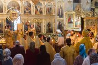 Вечернее богослужение в канун дня памяти равноап. Ольги, вел. кн. Русской Вечернее богослужение в канун дня памяти равноап. Ольги, вел. кн. Русской