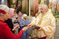 Божественная литургия в день памяти равноап. Ольги, великой княгини Русской