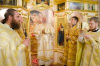 Божественная литургия в день памяти равноап. Ольги, великой княгини Русской