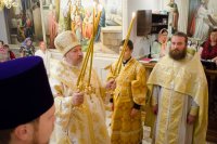 Божественная литургия в день памяти равноап. Ольги, великой княгини Русской