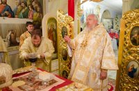 Божественная литургия в день памяти равноап. Ольги, великой княгини Русской