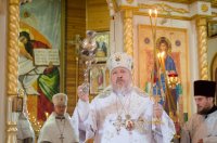 Божественная литургия в день празднования Собора святого Архангела Гавриила