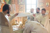 Божественная литургия в день празднования Собора святого Архангела Гавриила