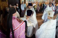 Божественная литургия в день празднования Собора святого Архангела Гавриила