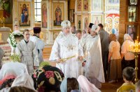 Божественная литургия в день празднования Собора святого Архангела Гавриила