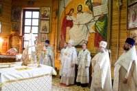 Божественная литургия в день празднования Собора святого Архангела Гавриила