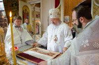 Божественная литургия в день празднования Собора святого Архангела Гавриила