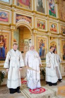 Божественная литургия в день празднования Собора святого Архангела Гавриила