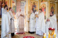 Божественная литургия в день празднования Собора святого Архангела Гавриила