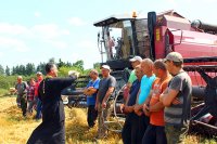 РОГАЧЕВ. Зажинки в Кормянском районе