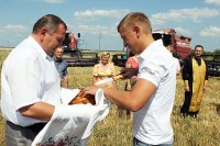 РОГАЧЕВ. Зажинки в Кормянском районе