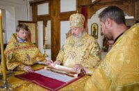 Божественная литургия в день памяти равноапостольного великого князя Владимира