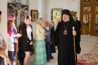 Божественная литургия в день памяти равноапостольного великого князя Владимира