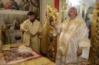 Божественная литургия в понедельник 9-й седмицы по Пятидесятнице