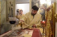 Божественная литургия в понедельник 9-й седмицы по Пятидесятнице