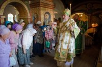 Всенощное бдение в канун дня обретения мощей прп. Серафима Саровского