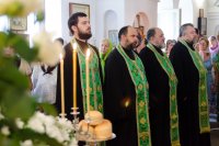 Всенощное бдение в канун дня обретения мощей прп. Серафима Саровского