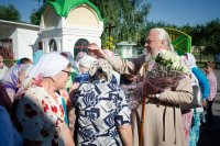 Всенощное бдение в канун дня обретения мощей прп. Серафима Саровского