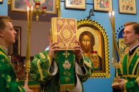 Всенощное бдение в канун дня обретения мощей прп. Серафима Саровского