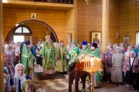Божественная литургия в день обретения мощей св. прп. Серафима Саровского