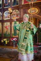 Божественная литургия в день обретения мощей св. прп. Серафима Саровского