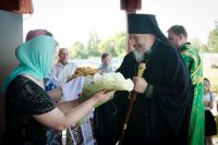 Божественная литургия в день обретения мощей св. прп. Серафима Саровского