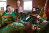 Божественная литургия в день обретения мощей св. прп. Серафима Саровского