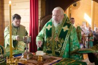 Божественная литургия в день обретения мощей св. прп. Серафима Саровского
