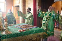 Божественная литургия в день обретения мощей св. прп. Серафима Саровского