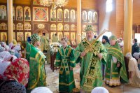 Божественная литургия в день обретения мощей св. прп. Серафима Саровского