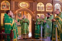 Божественная литургия в день обретения мощей св. прп. Серафима Саровского