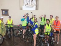 В Гомельской епархии завершился международный веломарафон