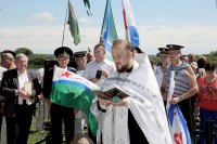 В Жлобине освящён памятный знак в честь моряков В Жлобине освящён памятный знак в честь моряков