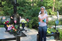 Субботник на кладбище в Севрюках